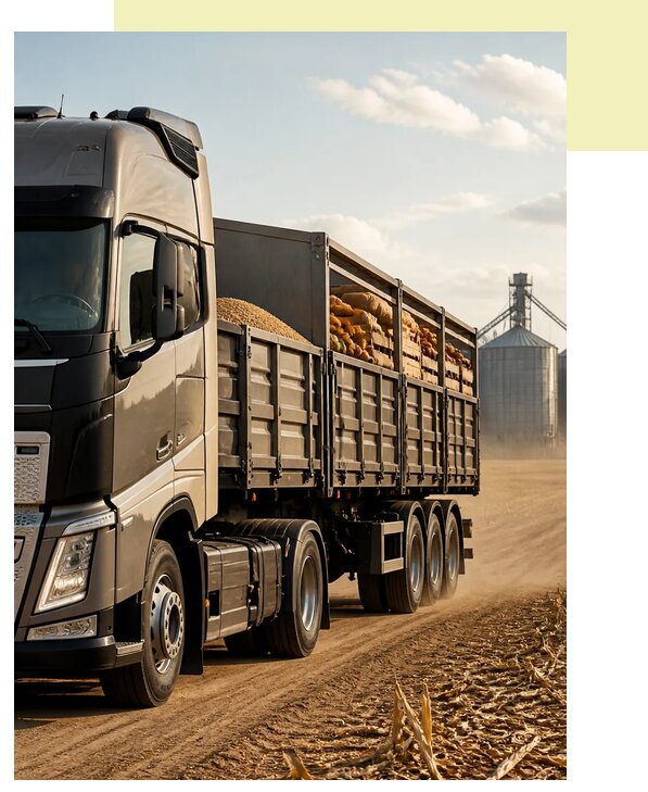 Перевозка урожая автотранспортом в Новошахтинск по цене от 5208 р. | Агросервис-Нвш