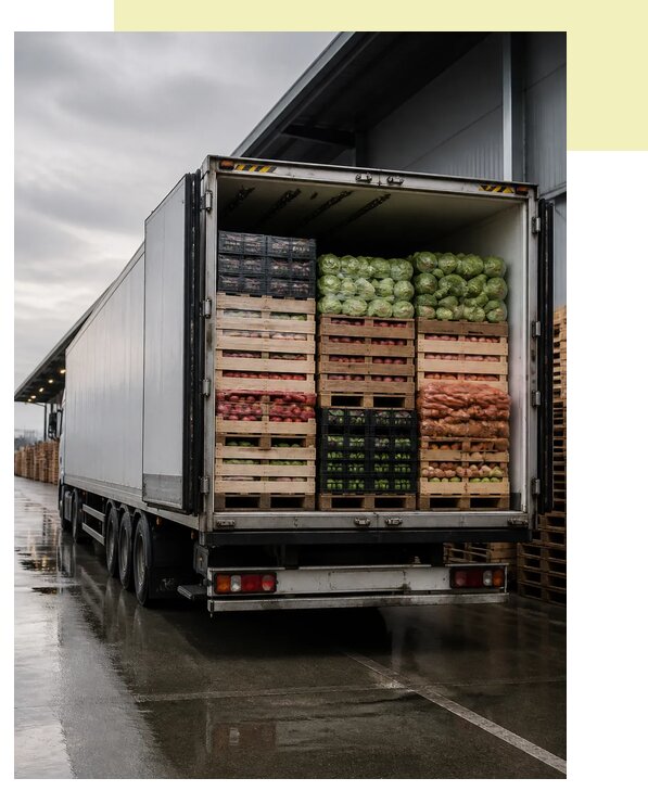 Перевозка плодоовощной продукции в Новошахтинск по цене от 5208 р. | Агросервис-Нвш