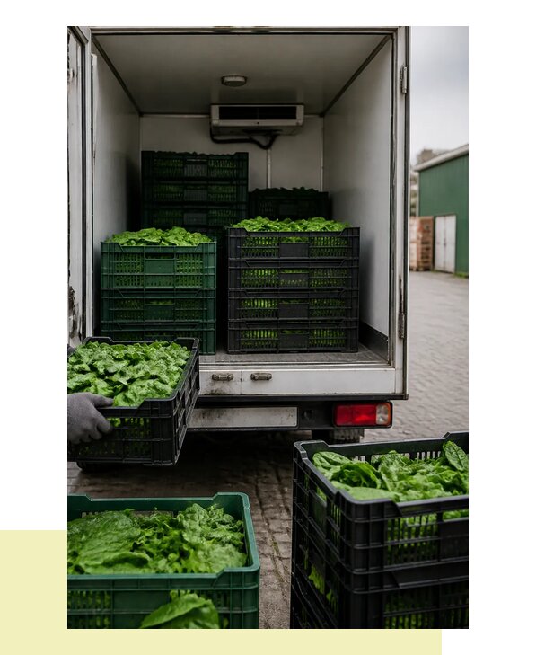 Перевозка шпината в Новошахтинск с сохранением свежести продукции